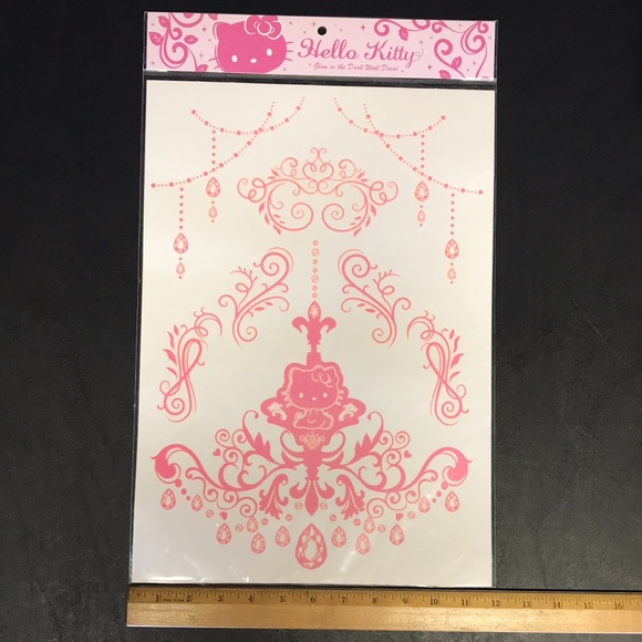 Hello Kitty Sanrio Glow in the Dark Wall Decals - Picture 6 of 10